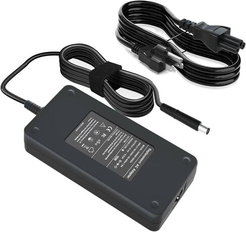 شاحن 180 واط متوافق مع أجهزة الكمبيوتر المحمول Dell، ينطبق على 2350 2320 5475 7777 7577 7559، Precision M4600 M4700 M4800 7520 7510 G3 3579 3779 G5 5587 5590 G7 7588 in Kuwait