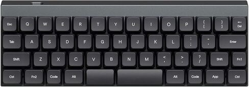 VORTEXKEYBOARD Vortex Core Plus Retro Grey Aluminum 40% Wireless Hot Swap Low Profile Mechanical Keyboard Gat Low Profile Blue in Saudi Arabia