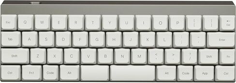 VORTEXKEYBOARD Vortex Core Plus Retro Grey Aluminum 40% Wireless Hot Swap Low Profile Mechanical Keyboard Gat Low Profile Blue in Saudi Arabia