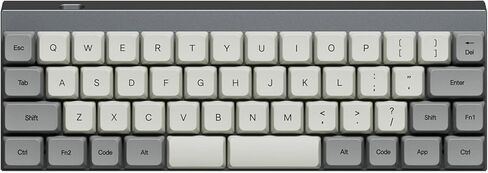 VORTEXKEYBOARD Vortex Core Plus Retro Grey Aluminum 40% Wireless Hot Swap Low Profile Mechanical Keyboard Gat Low Profile Blue in Saudi Arabia