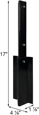 S&K Manufacturing WPA Wood Pole Adapter – Mounting Adapter for S&K Purple Martin Houses on 4x4 Wooden Posts – Durable Plastic Triangular Pole Conversion Kit, Made in The USA in Kuwait