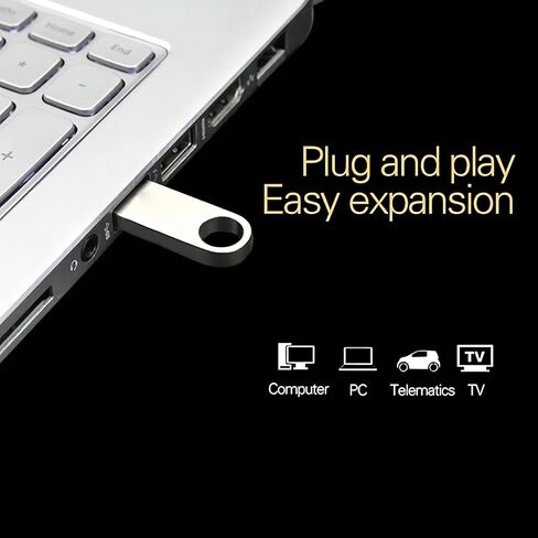 محرك فلاش USB سعة 1 جيجابايت مع محول من النوع C وحبل، محرك قلم USB 2.0 عالي السرعة، شريحة ذاكرة تخزين صغيرة للهاتف/الوسادة/الكمبيوتر الشخصي/الكمبيوتر المحمول - (وردي 1 جيجابايت) in Kuwait