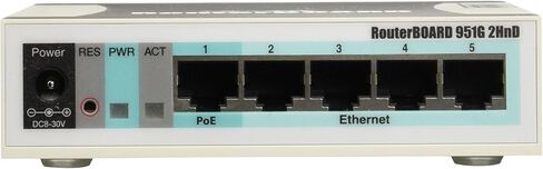 Mikrotik RB951G-2HND 5-Port Gigabit Wireless AP 1000mW in Kuwait