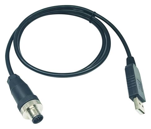 كابل اتصال تسلسلي محول FT232RL USB إلى M12 8PIN RS232 يناسب سلسلة ICS المتوافقة مع مضيف الكمبيوتر (1.8 م) (3.0 م) in Kuwait