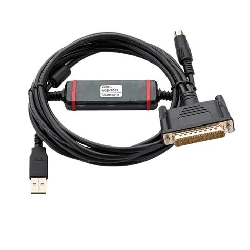 USB-SC09 لـ 0 0S 1S 0N 1N 2N A كابل برمجة سلسلة خط تنزيل منفذ RS232 (مطلي بالذهب معزول) in Kuwait