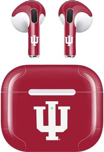 غلاف صوتي من Skinit متوافق مع Apple AirPods (الجيل الثالث، 2021) - تصميم شعار IU مرخص رسميًا in Kuwait