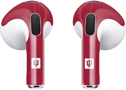 Skinit Decal Audio Skin Compatible with Apple AirPods (3rd Gen, 2021) - Officially Licensed Indiana University Hoosiers Design in Kuwait