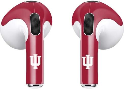 Skinit Decal Audio Skin Compatible with Apple AirPods (3rd Gen, 2021) - Officially Licensed IU Hoosiers Design in Kuwait