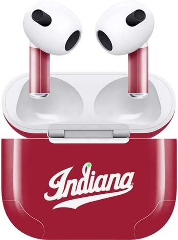 Skinit Decal Audio Skin Compatible with Apple AirPods (3rd Gen, 2021) - Officially Licensed IU Hoosiers Design in Kuwait