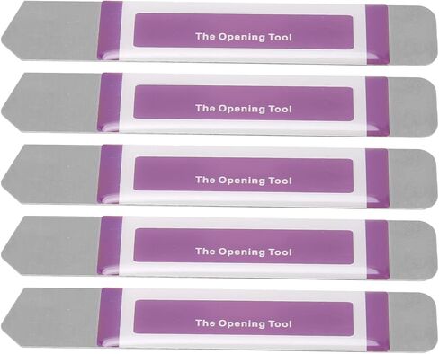 SUNGOOYUE 5Pcs Professional Opening Pry Tools, Ultrathin Metal Spudger Tool with Rubber Handle for Electronics Phone Tablet Laptop Repair in Kuwait