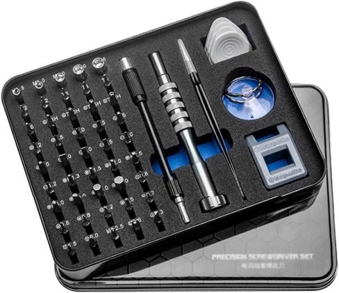 Precision Screwdriver Set 55-in-1 Torx Magnetic Bit Multifunctional Repair Phone Laptop Tool Kit in Kuwait