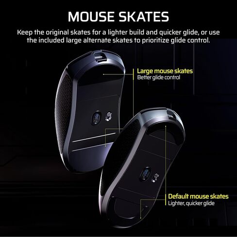 ماوس الألعاب اللاسلكي Corsair Sabre v2 PRO Ultralight FPS - 33000 نقطة في البوصة، وزن 36 جرام، فرط الاقتراع 8000 هرتز، مفاتيح ميكانيكية، عمر بطارية لاسلكي يصل إلى 70 ساعة، محور ويب - أسود (متجدد) in Kuwait