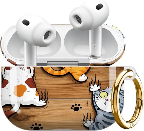 Compatible with Airpod Pro 3 Case–Secure Lock & Keychain,TPU Protection,Sleek Design,Full-Body Coverage for 3rd Gen Airpod Pro(Cute Guinea Pigs) in Saudi Arabia