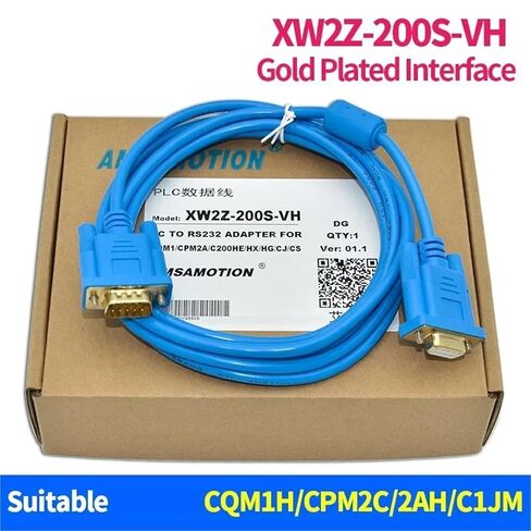 XW2Z-200S-VH محول تسلسلي مناسب لكابل برجمة سلسلة PLC CQM1H CPM2C 2AH in Kuwait