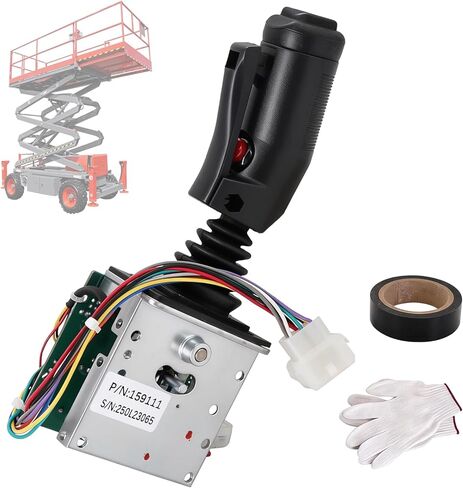 SJ-159111 Joystick Controller Compatible with Skyjack SJIII3015 SJIII3215 SJIII3219 SJIII3220 SJIII3226 SJIII4626 SJIII4832 SJ12 SJ6832 RTE Scissor Lift 159111AB for MC Motor Controlled Unit in Kuwait