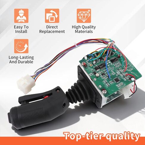 SJ-159111 Joystick Controller Compatible with Skyjack SJIII3015 SJIII3215 SJIII3219 SJIII3220 SJIII3226 SJIII4626 SJIII4832 SJ12 SJ6832 RTE Scissor Lift 159111AB for MC Motor Controlled Unit in Kuwait