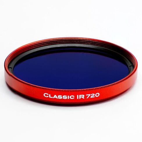 TruColor Classic IR 720، مرشح الأشعة تحت الحمراء، ممر الأشعة تحت الحمراء 720 نانومتر للكاميرات المحولة كاملة الطيف، ألوان عالية التباين وتصوير بالأشعة تحت الحمراء بالأبيض والأسود، مثالي للمناظر الطبيعية والتأثيرات الإبداعية (52 مم) in Kuwait