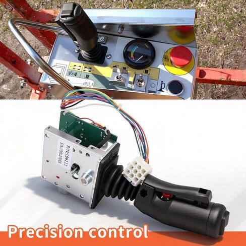 SJ-159111 Joystick Controller Compatible with Skyjack SJIII3015 SJIII3215 SJIII3219 SJIII3220 SJIII3226 SJIII4626 SJIII4832 SJ12 SJ6832 RTE Scissor Lift 159111AB for MC Motor Controlled Unit in Kuwait