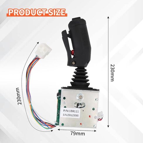 SJ-159111 Joystick Controller Compatible with Skyjack SJIII3015 SJIII3215 SJIII3219 SJIII3220 SJIII3226 SJIII4626 SJIII4832 SJ12 SJ6832 RTE Scissor Lift 159111AB for MC Motor Controlled Unit in Kuwait