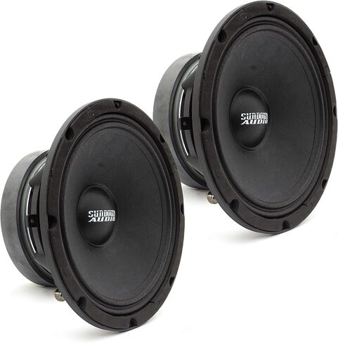 Sundown Audio SXMP-8 8-OHM 8" 250 Watts RMS Midrange Drivers (Pair) in Kuwait