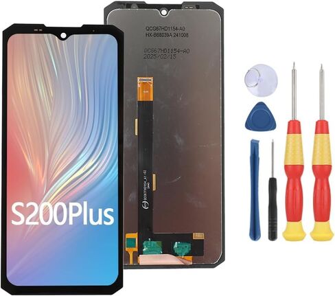 LCD Display Compatible with DOOGEE S200 Plus / S200X / Fire 6 max LCD Display Touch Screen Assembly Repair Replacement Parts with Tools.. in Kuwait