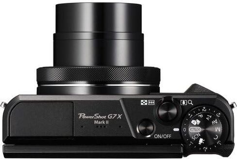 Canon PowerShot G7 X Mark II Digital Camera with 64 GB Card + LED Compact On-Camera Light + Premium Camera Case + 2 Batteries + Tripod (Renewed) in Kuwait