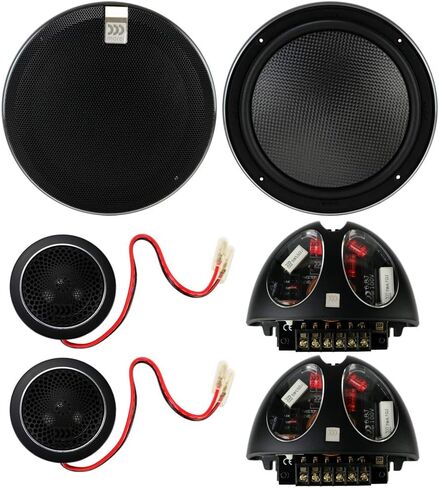 Morel Virtus Nano Carbon 62 6-1/2" 2-Way Carbon Thin Component Speakers in Kuwait