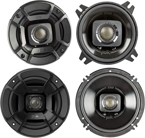 Polk Audio - زوج من مكبرات الصوت DB652 6.5 بوصة محورية وزوج من مكبرات الصوت DB402 4 بوصة - تتضمن الحزمة زوجين in Kuwait