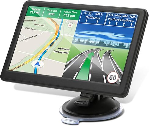 ملاحة GPS للسيارة، أحدث خرائط 2026، ملاح GPS بشاشة تعمل باللمس مقاس 7 بوصة للسيارة، ملاحة صوتية في الوقت الفعلي، مع تحذيرات السرعة والضوء الأحمر / تخطيط طريق الشاحنة المخصص، تحديثات مجانية للخريطة مدى الحياة in Kuwait