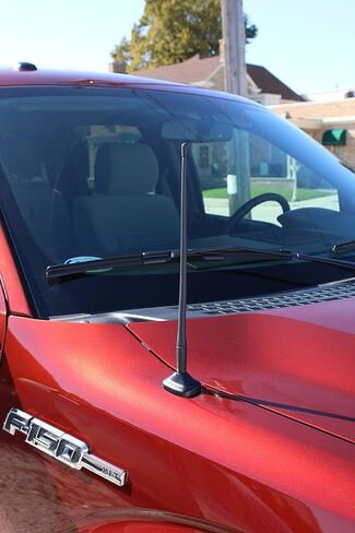 AntennaMastsRus - 13 Inch All-Terrain Flexible Rubber Antenna is Compatible with Kia Sorento (2003-2009) - Spring Steel Internal Core in Kuwait