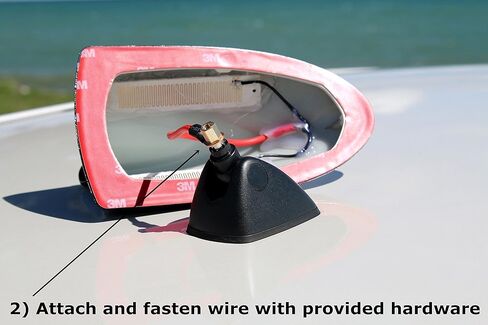 AntennaMastsRus - Functional Black Shark Fin Antenna is Compatible with Mitsubishi Outlander (2007-2017) in Kuwait