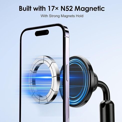 EEEKit Golf Monopod and Ground Stake Phone Holder, Aluminum Alloy Magnetic Selfie Stick for Recording Golf Swing, Multi Functional Filming Mount for Smartphones in Kuwait