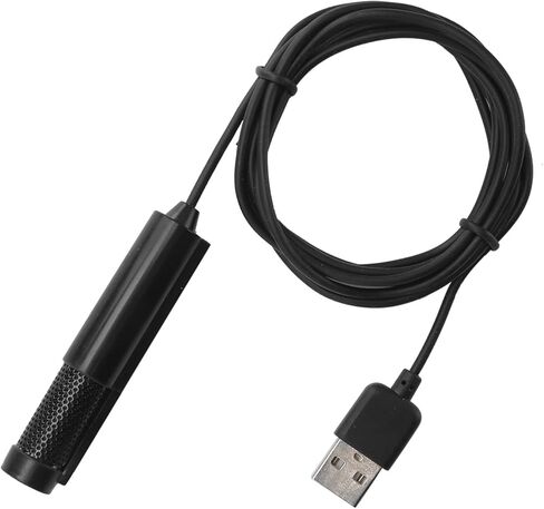 ميكروفون SUNGOOYUE USB، ميكروفون مكثف متعدد الاتجاهات للكمبيوتر المحمول مع غلاف ممتص للصوت مقاوم للغبار، لـ 8 10 OS X MSN Skype QQ (أسود) in Kuwait