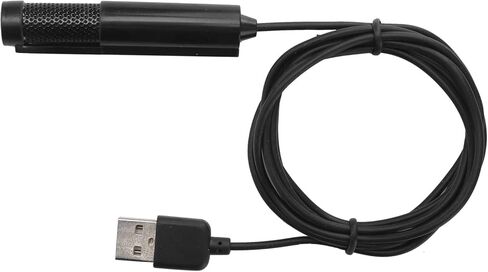 ميكروفون SUNGOOYUE USB، ميكروفون مكثف متعدد الاتجاهات للكمبيوتر المحمول مع غلاف ممتص للصوت مقاوم للغبار، لـ 8 10 OS X MSN Skype QQ (أسود) in Kuwait