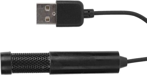 ميكروفون SUNGOOYUE USB، ميكروفون مكثف متعدد الاتجاهات للكمبيوتر المحمول مع غلاف ممتص للصوت مقاوم للغبار، لـ 8 10 OS X MSN Skype QQ (أسود) in Kuwait