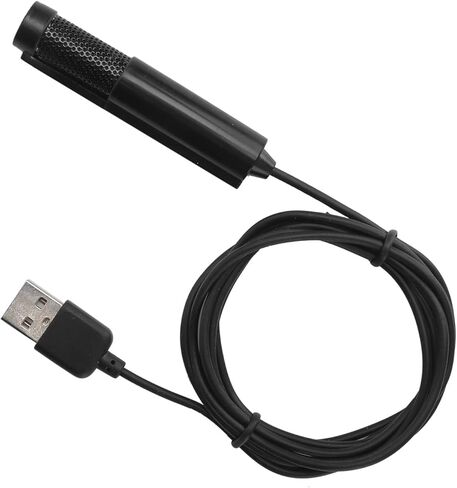 ميكروفون SUNGOOYUE USB، ميكروفون مكثف متعدد الاتجاهات للكمبيوتر المحمول مع غلاف ممتص للصوت مقاوم للغبار، لـ 8 10 OS X MSN Skype QQ (أسود) in Kuwait