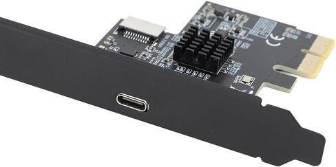 Pomya USB 3.2 Gen 2 Expansion Card with TypeC & TypeE Ports, 10Gbps High Speed PCIe Card for 10/11, Plug and Play, ASM3142 Chip in Kuwait