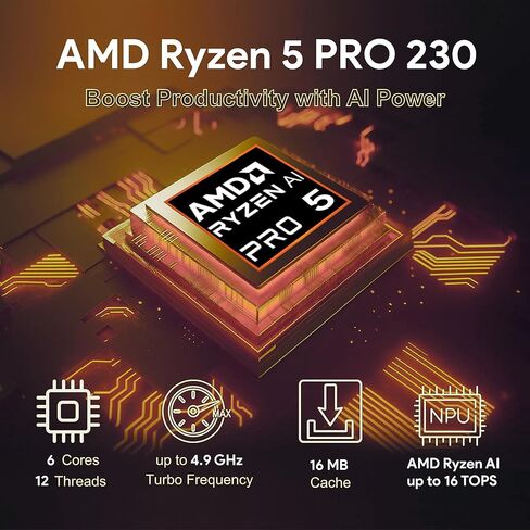 Dell Pro 16 Plus PB16255 (يستبدل Latitude 5550) AI Business Notebook 16 بوصة FHD+ AMD Ryzen 5 Pro 230، ذاكرة الوصول العشوائي DDR5 16 جيجابايت، 512 جيجابايت SSD PCIe، Wi-Fi 7، BT، لوحة مفاتيح بإضاءة خلفية، كاميرا ويب FHD، ويندوز 11 برو - فضي in Kuwait