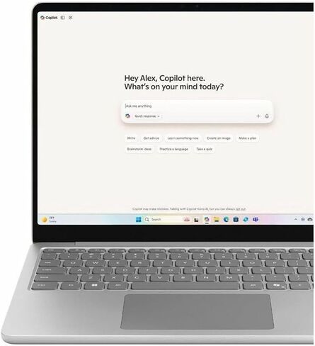 كمبيوتر محمول Microsoft Surface للأعمال (2025)، Windows 11 Pro، Copilot+ PC، شاشة لمس 13 بوصة، Snapdragon X Plus، ذاكرة وصول عشوائي 16 جيجابايت، تخزين SSD 256 جيجابايت، بلاتينيوم in Kuwait