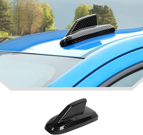 JeCar Carbon Fiber Shark Fin Antenna Cover Trim for 2019-2025 Chevrolet Silverado/Suburban/Tahoe/GMC-Yukon/GMC-Sierra/Cadillac Escalade in Kuwait