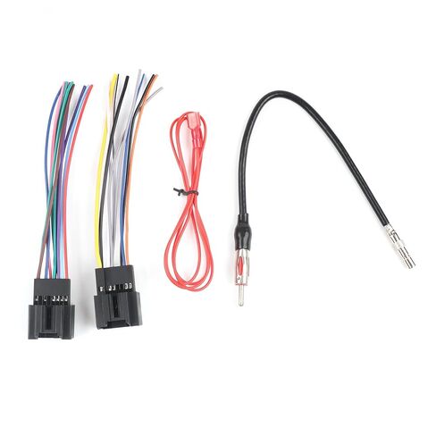 Radio Wiring Harness with Antenna Adapter Stereo Cable Adapter Compatible with 2007-2014 Silverado Sierra Suburban Tahoe,2007-2014 GMC Yukon, 2006-2017 Savana in Kuwait