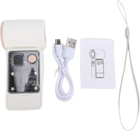 GOWENIC Cordless Quiet Cooling Handheld High Speed Fan Portable Mini USB Rechargeable for Office (Beige) in Saudi Arabia