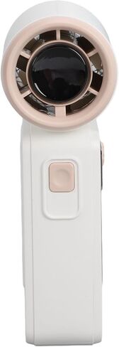 GOWENIC Cordless Quiet Cooling Handheld High Speed Fan Portable Mini USB Rechargeable for Office (Beige) in Saudi Arabia