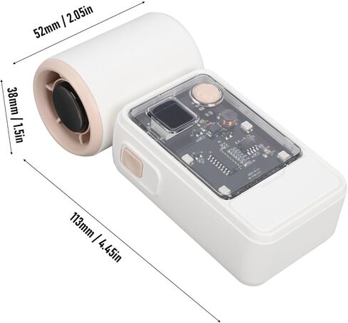 GOWENIC Cordless Quiet Cooling Handheld High Speed Fan Portable Mini USB Rechargeable for Office (Beige) in Saudi Arabia