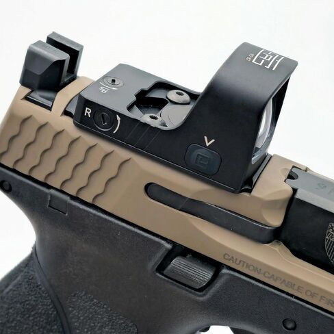 TSA® Adapter Plate for S&W® M&P® M2.0 C.O.R.E.2 – RMR® Footprint – Fits Trijicon® RMR®, Holosun® 407C 507C 508T – 7075 Type III Anodized Aluminum – Screws & Hex Key Included in Kuwait