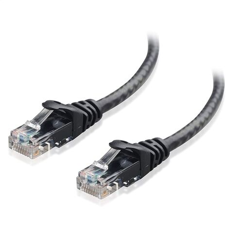 كابل Matters كابل إيثرنت Cat6 بطول 30 قدم (كابل Cat6، كابل Cat 6) باللون الأسود وكابل إيثرنت محمي بطول 35 قدم Cat6A (SSTP، SFTP) in Kuwait