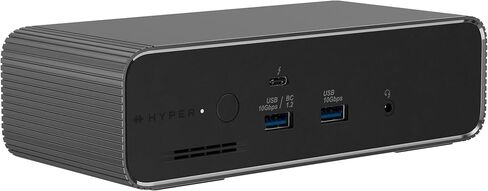 HyperDrive Next Thunderbolt 5 Dock with SSD Enclosure — 120Gbps Computer Docking Station with Triple 4K Display, Thunderbolt Share, M.2 PCIe Gen4 Slot, AI Module Support, USB-A, 2.5G Ethernet in Kuwait