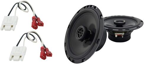Harmony Audio Compatible with Nissan Pathfinder 2005-2012 Rear Door Factory Replacement Harmony HA-R65 Speakers in Kuwait