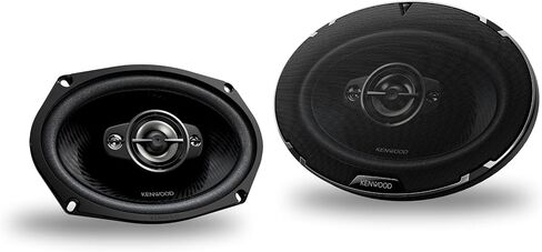 Kenwood KFC-6988RS 6" x 9" 4-Way Car Speakers – 670W Peak Power, Polypropylene Woofer Cone, Balanced Dome Tweeter, Acoustic Sound Harmonizer (Renewed) in Kuwait