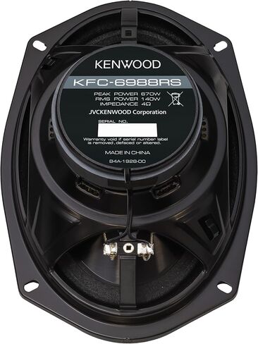 Kenwood KFC-6988RS 6" x 9" 4-Way Car Speakers – 670W Peak Power, Polypropylene Woofer Cone, Balanced Dome Tweeter, Acoustic Sound Harmonizer (Renewed) in Kuwait